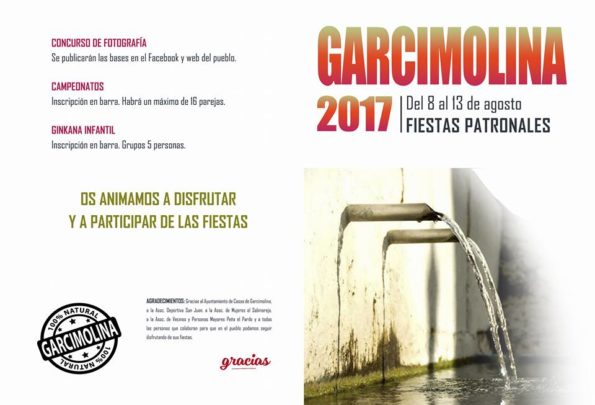 Fiestas de Casas de Garcimolina 2017