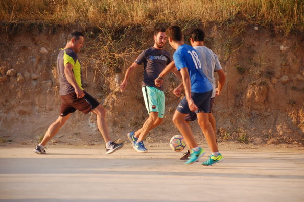 Fotos del partido solteros vs casados