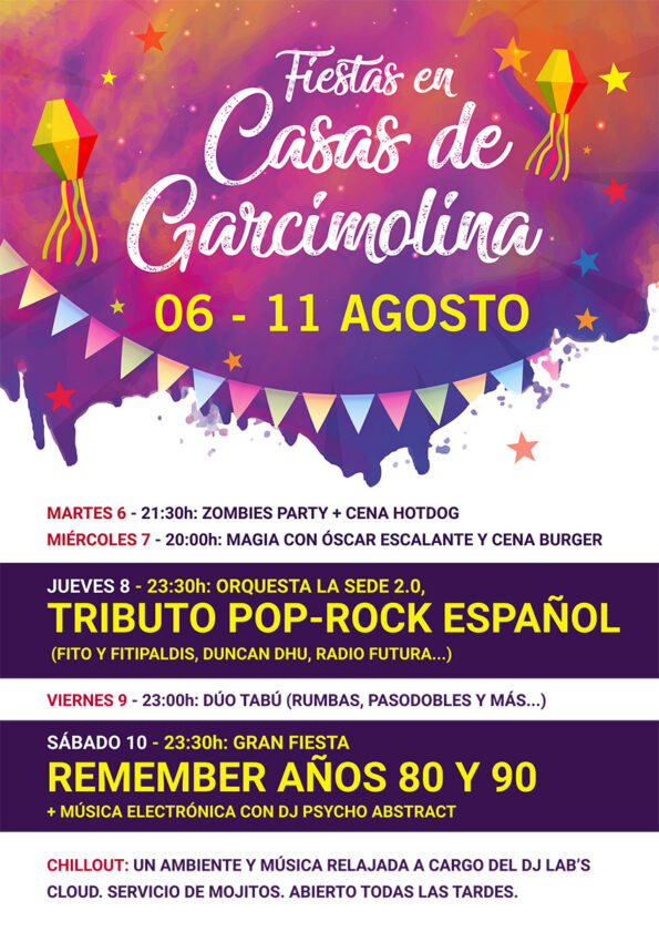 Fiestas de Garcimolina 2019