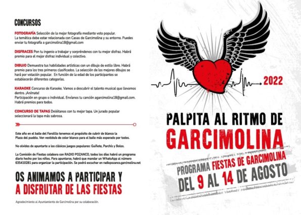 Fiestas de Casas de Garcimolina 2022