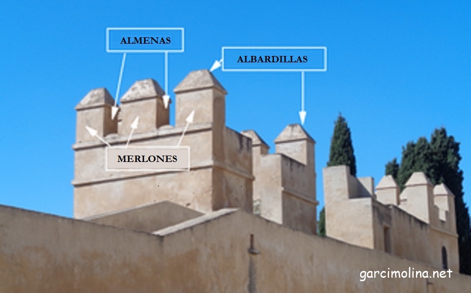 Rematado de torres y murallas