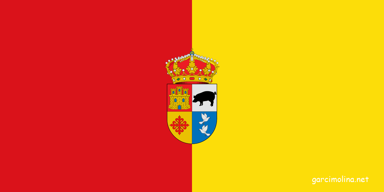 Bandera de Casas de Garcimolina