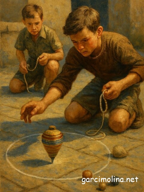 Juegos tradicionales infantiles en la baja serranía de Cuenca